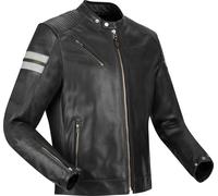 Segura Romeo Leather Jacket - Black/White