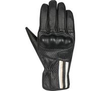 Segura Romeo perforated Motorcycle Gloves, black-white, size 3XL for Men