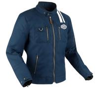 Segura Scorpio waterproof Motorcycle Textile Jacket, white-blue, size 3XL