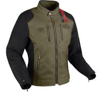 Segura Scorpio Textile Motorcycle Motorbike Jacket - Black / Khaki