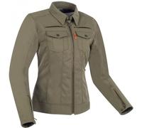 Segura Patrol Ladies Motorcycle Textile Jacket, green-brown, size 44 for Women