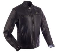 Segura Riverton, leather jacket S Black/Grey