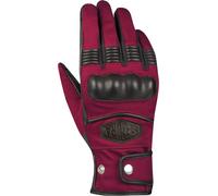 Segura Tampico Ladies Motorcycle Gloves, black/dark red, size 7 (L)