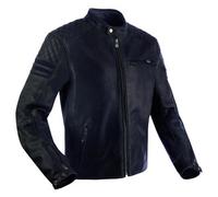 SEGURA Track Leather Jacket black size S