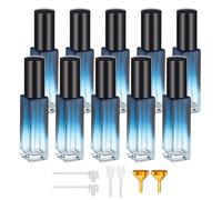 Segus Perfume Atomisers Refillable, 10Pcs 10ml Travel Aftershave Dispenser, Small Perfume Spray Bottle, Empty and Leakproof, for Daily and Business Trips