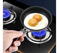 Segutage Mini Non Stick Frying Pan, Portable Cooking Omelet Pan Black Small Frying Pan for One Egg for Gas Stove Induction Hob Camping 12cm/4.7 inch
