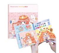SEGXN Water Coloring Books for Kids,Kid's Watercolor Painting Set, Artistic Handmade Painting Activity Toys.Suitable for 3 4 5 6 7 8 9 Year Old Boys And Girls Gifts (Princess)