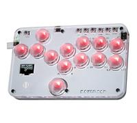 Sehawei Haute42 Arcade Stick S13 All-Button Gamerfinger with Custom RGB & Turbo Functions,Arcade Controller Street Fight for PC/Ps3/Ps4/Switch/Steam Game Keyboard-Supports Hot Swap & SOCD