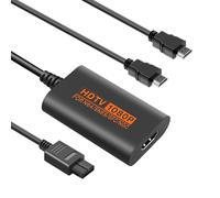 Sehawei N64 to HDMI Converter, SNES/SFC/NGC to HDMI Adapter 1080P Video Audio Converter Compatible with N64/SNES/SFC/NGC Console