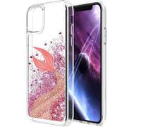 SEHEYA Compatible with Oppo Reno 8 Pro 5G Glitter Quicksand Case Liquid Floating Sparkle Sequin Cover Cute Pattern Clear Shockproof TPU Transparent Covers, Mermaid