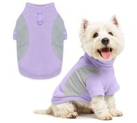 SEHFKKD Small Dog Sweater with Leash Ring Soft Warm Fleece Fall Winter Dog Clothes Cute Cat Apparel Puppy Sweaters Classic Pullover Doggy Sweatshirts Chihuahua Costumes Cat Outfits(Purple,XS)