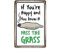 SEHINU 12x8 Retro Humor Tin Sign - Vintage Styled Decorative Wall Art for Home, Bar, and Man Cave - Durable Metal Plaque with Funny Quote - Unique Gift Idea for Laughter and Joy (C132)