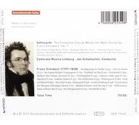 SEHNSUCHT: THE COMPLETE CHORAL WORKS FOR MALE VOICES BY FRANZ SCHUBERT, VOL. 1 N
