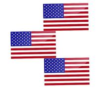Sehoangd American Flag Car Decal 11.5x6.5cm Star Stripe Bumper Sticker US National Flag Decal Set 3PCS Car sticker