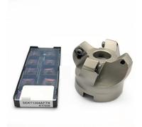 SEHT1204 Inserts SEHT Face Milling Cutter Head 45° Insert Tungsten Steel Cemented Carbide CNC Tool For KM12 Tools Mill(SEKT1204 KT7030,KM12 63-22-4T)