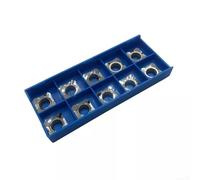 SEHT1204 X83 Carbide Inserts 10 pcs, H01 for Aluminum Stainless Steel, AFFN-X83 Indexable Cutting Blades for CNC Tool Holder