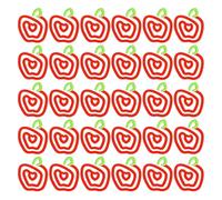 Sehuby 30Pcs Heat Transfer Acrylic Paper Clips Sublimation Paper Clamps For Handmade Document File Clip Office School Supplies