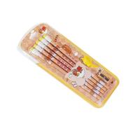 Sehuby Capybara Pencils,5 Pcs/Set Cartoon Pencils with Eraser Drawing Pencils Writing Pencils School Office Supplies for Painting Sketching