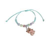 Sehuby Colorful Macaron Rope Bracelet For Kids With Cute Cartoon Capybara Designs And Adjustable Soft Strap Perfect For Gifts