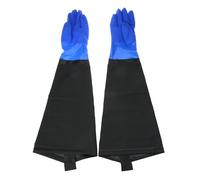 Sehuby Long lasting Long Waterproof Rubber Gloves Pond Gloves Chemical Resistant Gloves for Dishwashing, Vehicle