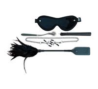 Sei Mio - 5-Piece BDSM Set (Black)