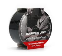 Sei Mio Bondage Tape - 20m Self-Adhesive Bondage Tape for Restraints, BDSM Toys, and Bondages Kit - Sei Mio Sex Tapes