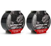 Sei Mio Bondage Tape - 20m Self-Adhesive Bondage Tape for Restraints, BDSM Toys, and Bondages Kit - Sei Mio Sex Tapes (Pack of 2)