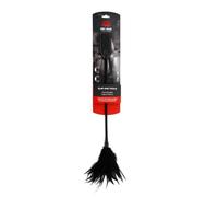 Sei Mio Feather Tickler and Crop for Spanking, Role Play, and Bedroom Adventures - Dual Ended 2 in 1 Feather Tickler and BDSM Crop