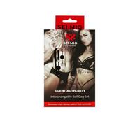 SEI MIO Silent Authority Progressive Interchangeable Ball Gag Set