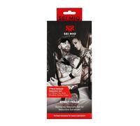 SEI MIO Strict Tease Ribbon Ties, Blindfold and Tickler Kit