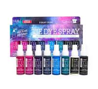 Sei Tie Dye Kit Galaxy, 8 Color Water Based Spray Bottles Set