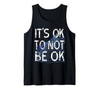 sei wie du bist ok Saying Autism Depression Nerd Tank Top