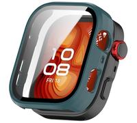 SEIAIYG Case Compatible with Huawei Watch D3, Hard PC Case | Built-in Screen Protector, Full Coverage, Shockproof Smart Watch Cover, Green