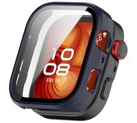 SEIAIYG Case Compatible with Huawei Watch D3, Hard PC Case | Built-in Screen Protector, Full Coverage, Shockproof Smart Watch Cover, Blue