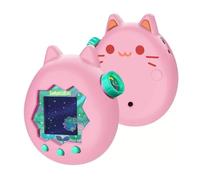 SEIAIYG Silicone Case Compatible with Tamagotchi Paradise, Durable & Cute Shockproof Protective Cover, Full-Body Protection - Pink