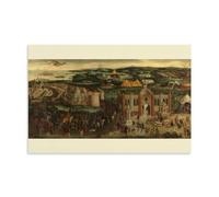 SEIBES Portrait of A Lady, Thought to Be Anne Boleyn By Hans Holbein The Younger Poster Canvas Art And Wall Art Picture Print Modern Family Bedroom Decors 16x24inch(40x60cm)