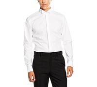 Seidensticker business shirt - slim fit - non-iron - George collar - long sleeves - turn-up cuffs - 100% cotton