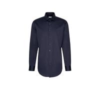 Seidensticker Men's Business Shirt, Blue, 15.5