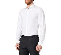 Seidensticker men's business shirt - extra slim fit - non-iron - Kent collar - long sleeve - 100% cotton