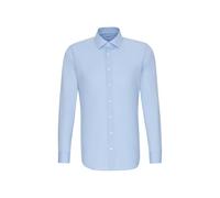 Seidensticker men's business shirt - extra slim fit - non-iron - Kent collar - long sleeve - patch - 100% cotton