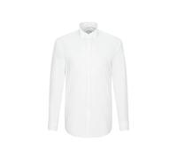 Seidensticker men's business shirt - regular fit - non-iron - flap collar - long sleeves - turn-up cuffs - 100% cotton