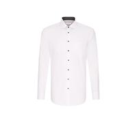 Seidensticker Men's Business Shirt - Regular fit - Non-Iron - Kent Collar - Long Sleeve - 100% Cotton