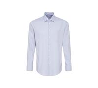Seidensticker Men's Business Shirt - Regular fit - Non-Iron - Kent Collar - Long Sleeve - 100% Cotton