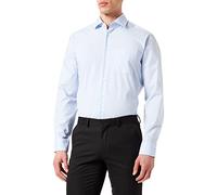Seidensticker Men's Business Shirt - Regular fit - Non-Iron - Kent Collar - Long Sleeves - Stripes - 100% Cotton