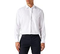 Seidensticker men's business shirt - regular fit - non-iron - Kent collar - long sleeves - turn-up cuffs - 100% cotton