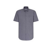Seidensticker Men's Business Shirt - Regular fit - Non-Iron - Kent Collar - Short Sleeves - 100% Cotton