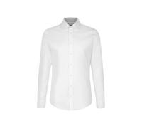 Seidensticker Men's Business Shirt - Shaped fit - Non-Iron - Kent Collar - Long Sleeve - 100% Cotton Weiß