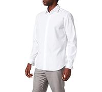 Seidensticker men's business shirt - shaped fit - non-iron - Kent collar - long sleeves - turn-up cuffs - 100% cotton