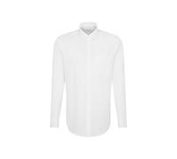 Seidensticker men's business shirt - shaped fit - non-iron - Kent collar - long sleeves - turn-up cuffs - 100% cotton