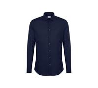 Seidensticker men's business shirt - slim fit - non-iron - Kent collar - long sleeve - 100% cotton